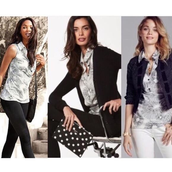 CAbi - Priority Faux Wrap Top - Picture 3 of 9